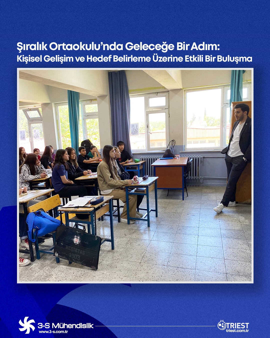 Şıralık Ortaokulu’nda Geleceğe Bir Adım: Kişisel Gelişim ve Hedef Belirleme Üzerine Etkili Bir Buluşma !