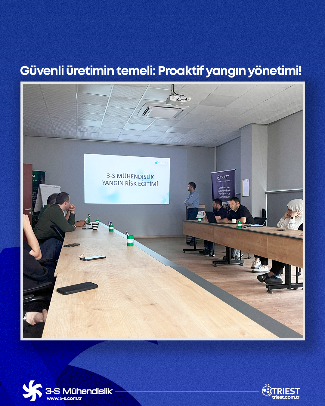 Güvenli üretimin temeli: Proaktif yangın yönetimi!