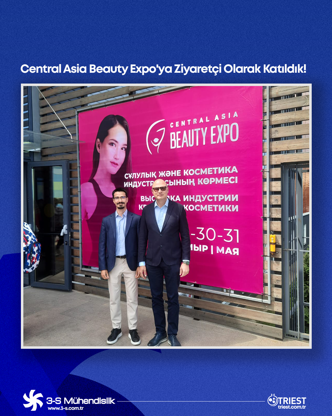 Central Asia Beauty Expo'ya Ziyaretçi Olarak Katıldık!